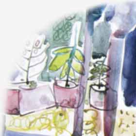 Aquarelle :: Aquarellieren :: Aquarellmalerei :: Aquarellbilder :: Gemldegalerie :: Georg Karbach :: Speyer